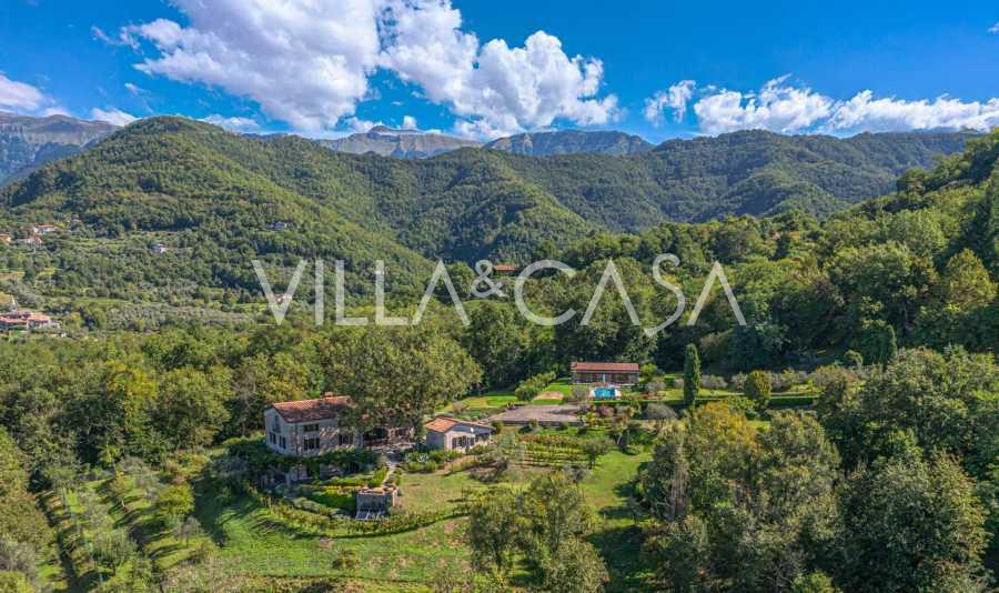 Toskana, Bagnone'da satılık lüks villa