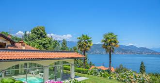 Lago Maggiore kıyısında satılık lüks villa
