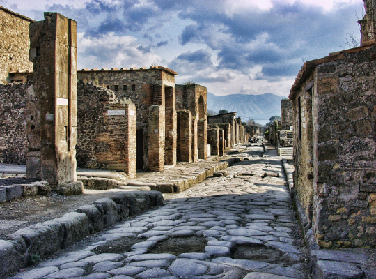 İtalya'da Pompeii özel bir şehirdir