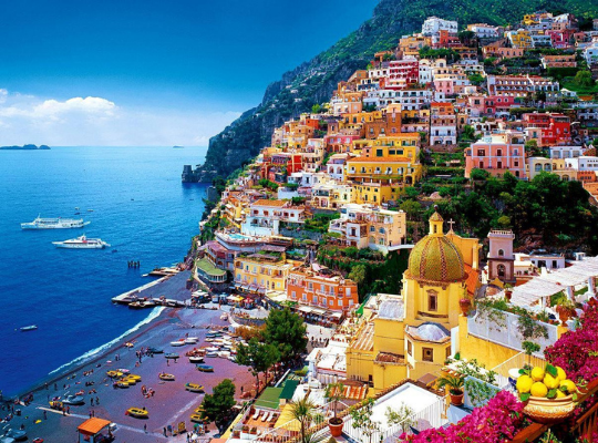 İtalya'daki Amalfi Sahili çok güzel! 2021