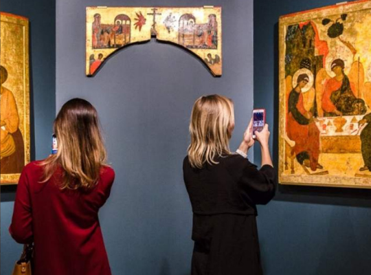 Floransa'daki Uffizi Galerisi'nde bir Rus ikonları müzesi açıldı