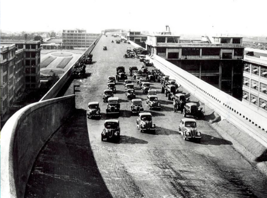 Torino İtalya'da Fiat test pisti